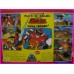 DALTANIUS  Kamishibai vintage Old 70s JAPAN Original Illustration CARD BOOKLET gadget anime 70s